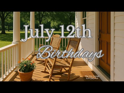 July 12th Birthdays 🎉 | Cancer ♋️ | Birthday Personality