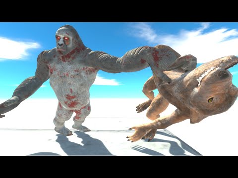 SUPER KNOCKOUT OF GORO CLUMSY VS UNITS - ANIMAL REVOLT BATTLE SIMULATOR