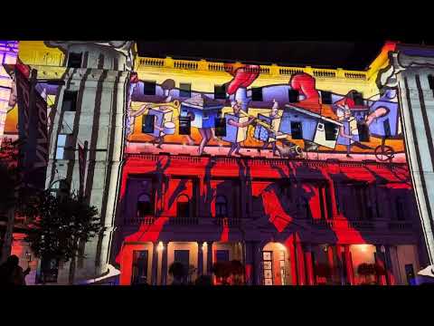 Gumscape with Road and Creatures by Reg Mombassa #vivid #art #sydney #australia #mentalasanything