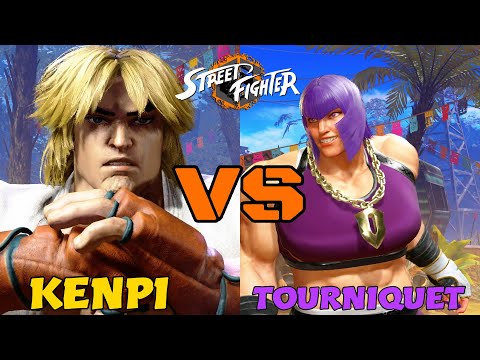 Street Fighter 6 Kenpi (Ken) Vs Tourniquet (Marisa) SF6