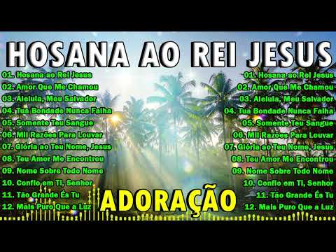 Louvor e Adoração 2025 🙌 | Hosana ao Rei Jesus + Músicas Gospel Para Exaltar o Nome de Deus