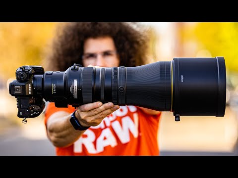 This is the Nikon Z 600mm F4 TC and it Costs $15,500!!!