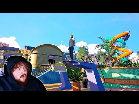 We Hired A Lifeguard… (Waterpark Sim Episode 18)