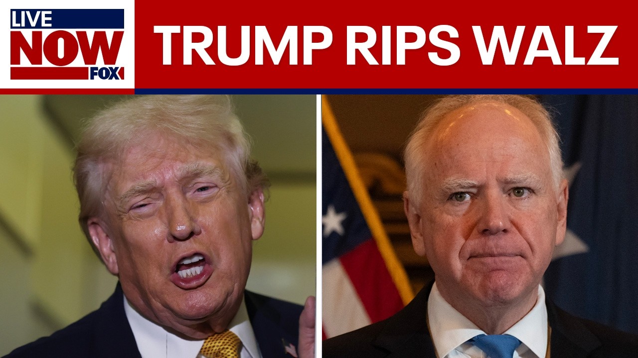 Trump rips Tim Walz after reelection announcement: 'Destroyed Minnesota'