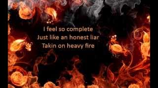 Adam Lambert - Heavy Fire (lyrics)
