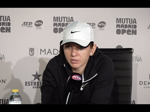 Simona Halep | Press Conference | 2019 Mutua Madrid Open Second Round | Press Conference