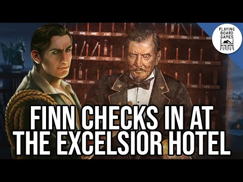 Finn Solves A Murder At The Excelsior Hotel (Arkham Horror Standalone Gameplay)