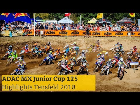 ADAC MX Junior Cup 125 Highlights Tensfeld 2018