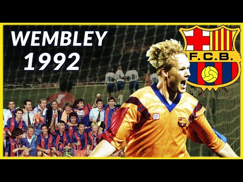 CHAMPIONS LEAGUE (1992) 🏆 BARCELONA Campeón Copa de Europa 🇪🇸 "Dream Team" Historia de la Champions
