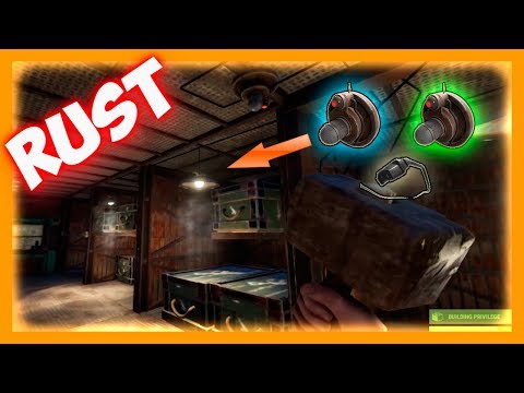 RUST - HBHF датчик движения для автоматического включения света в доме. Электрическая схема