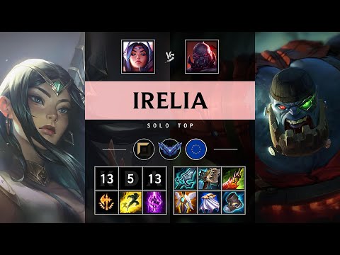 Irelia Top vs Sion: Unstoppable - EUW Diamond Patch 14.24