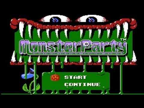 CGRundertow MONSTER PARTY for NES Video Game Review