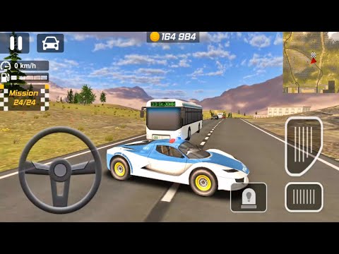 Police Drift Car Driving Simulator: Sport Police Car Stop the Bus - Android Gameplay HD