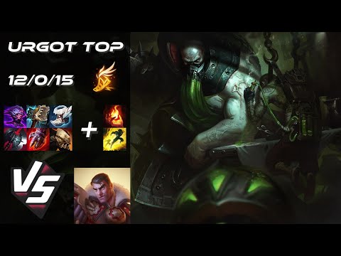 TOP Urgot vs Jayce - NA Challenger Patch 14.6