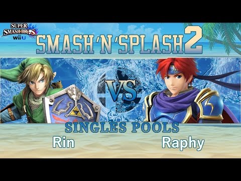 Smash'N'Splash 2  SINGLES POOLS - Rin (Link) vs Raphy (Roy)