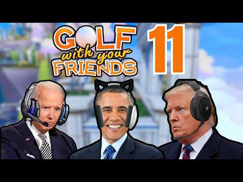 US Presidents Play Golf with Your Friends (Part 11)
