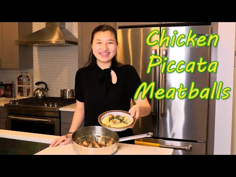Chicken Piccata Meatballs