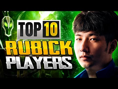 TOP 10 BEST Rubick Players in Dota 2 History