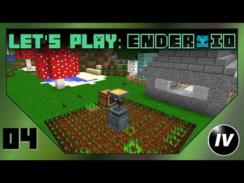 Let's Play EnderIO - Ep 4 - Resources & Farming