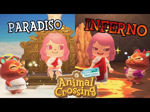 DECIDO INFERNO O PARADISO PER I MIEI ABITANTI 😈😇ANIMAL CROSSING NEW HORIZONS