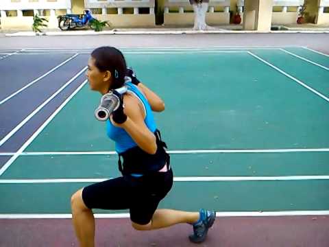 Entrenando con Aly Barbie Q.