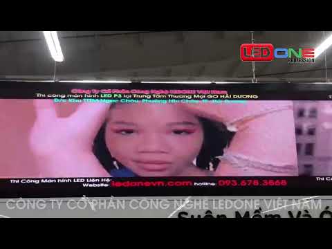 GO Quảng Ninh | Big C Quảng Ninh | Ledone lắp đặt dự án thầu màn hình LED P3 Kệ tủ gian hàng Mỹ phẩm