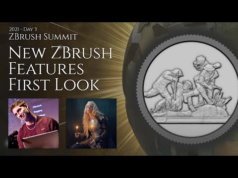 New ZBrush Features First Look! Part 3 - 2021 ZBrush Summit - Pixologic Presentation