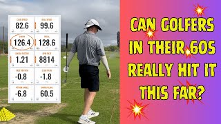 How Far Can Golfers In Their 60s Hit A Golf Ball? | Stock Yardages Golf | Over 50 Golf