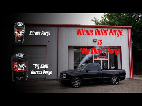 Nitrous Purge vs "Big Show" purge