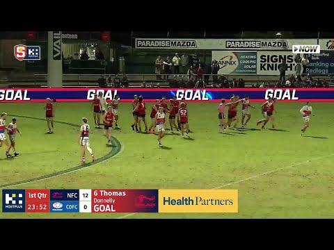 Norwood's Tom Donnelly goals on run outside 50m - Rd 7 Hostplus SANFL Snapshot
