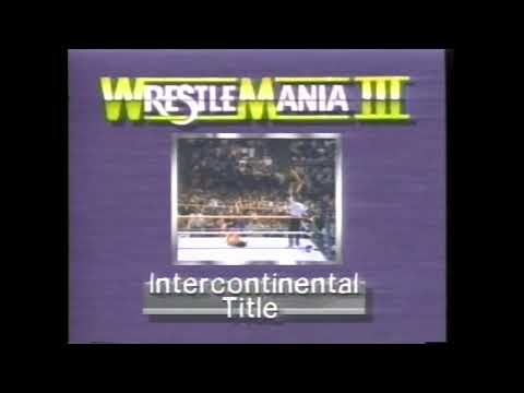 Wrestlemania III at the Silverdome Commercial (1987)