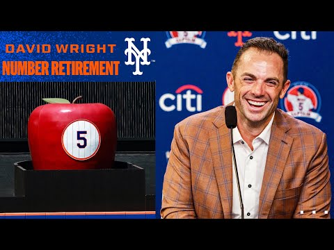 FULL CEREMONY: The New York Mets retire David Wright's number!