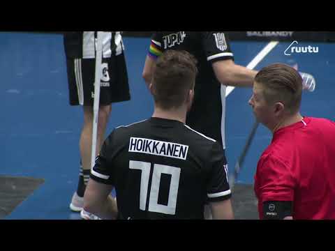 FLiigaM TPS - ErVi, 19.1.2022. Ottelun kolmannen erän PR0-tilanne.