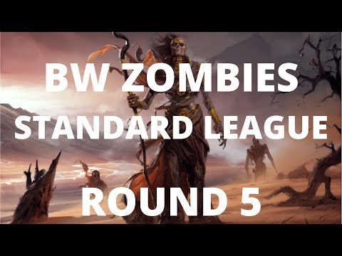 MTG BW Zombies vs GB Constrictor Delirium Standard League Round 5 June 2017