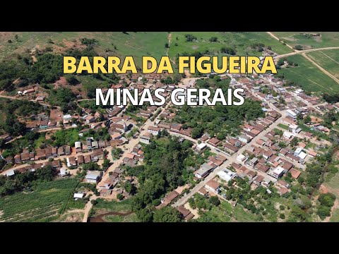 Barra da Figueira em Pocrane MG | Vista aérea com drone pelo bairro