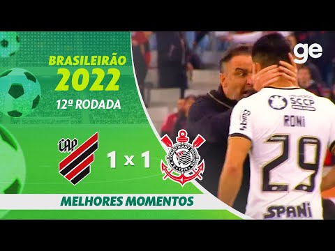 Gols e lances de Athletico Paranaense x Corinthians