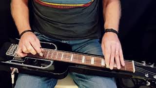 Video thumbnail for Airline Lap Steel Pro (Eastwood Guitars) by Chris T Eaton