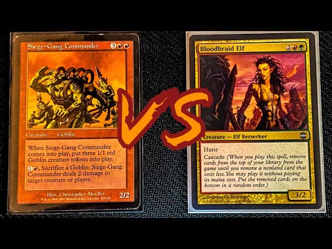 MTG Battle Night: Episode 4 | Mono Red Goblins vs Gruul Aggro #mtg #mtggameplay