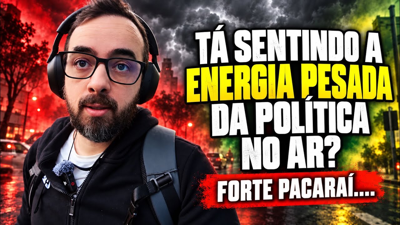 TÁ SENTINDO A ENERGIA PESADA DA POLITICA NO AR? FORTE PACARAÍ....