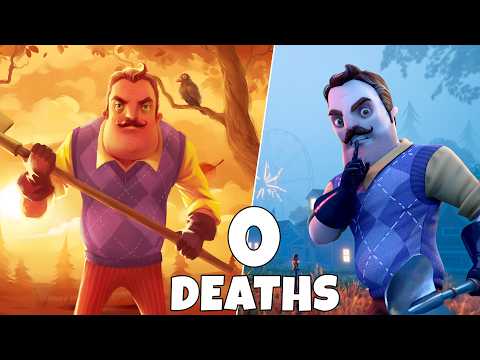 Completing Hello Neighbor 1 & 2 without getting Caught!
