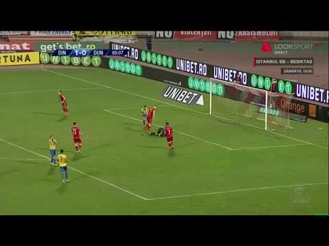 Ocazie de gol pentru Dunarea Calarasi in meciul cu Dinamo Bucuresti