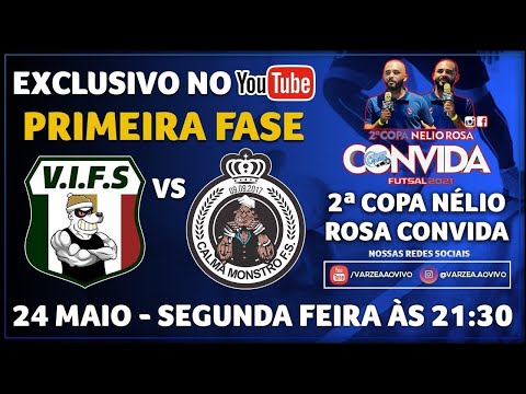 Vagabundos Iluminados FS x Calma Monstro FS - 2ª Copa Nélio Rosa Convida