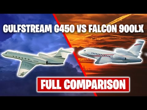 Gulfstream G450 vs Falcon 900LX | Full Comparison