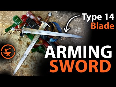 ICONIC Western European Type XIV Arming Sword - Handmade Medieval Replica from Tod Cutler