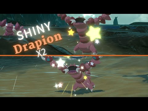 [LIVE] DOUBLE SHINY DRAPION REACTION | POKEMON LEGENDS: ARCEUS