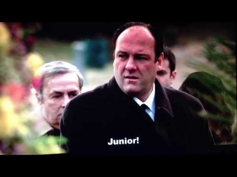 Sopranos: Uncle Junior run when he see the police. EPIC! FUNNNYY!!