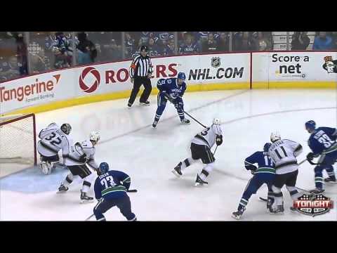 Canucks vs Kings Highlights 4/5/14