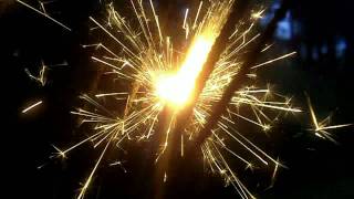Low Spark ler WSP Phish Fireworks macro slow motion sparkler 2011 July 4th. 11-11-93 Panic jam