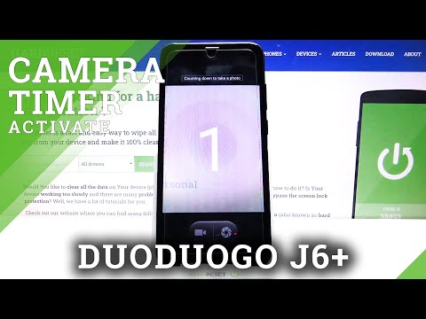 How to Use Camera Timer in DUODUOGO J6+ - Set Camera Timer