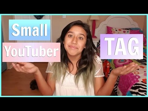 Small YouTuber TAG | Kristinna Olmedo